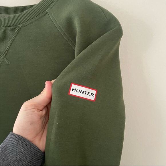 Hunter for Target Green Pullover Sweatshirt, Size Small - Picture 8 of 11